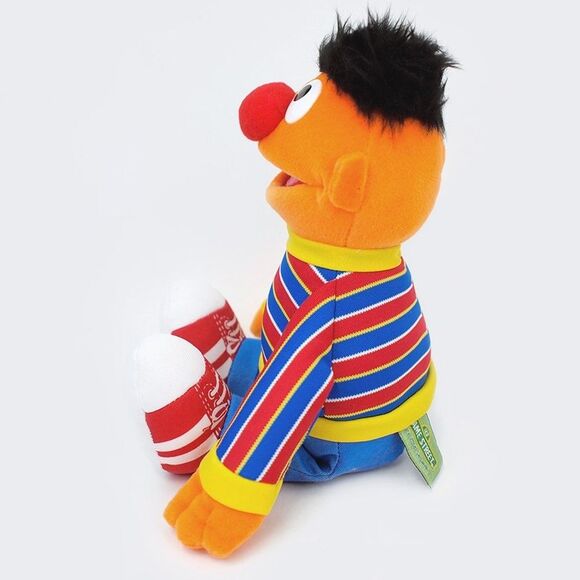 GUND Sesame Street Official Ernie Muppet Plush, Premium Plush Toy Stuffie EUC - Picture 3 of 5